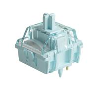 Akko V5 Creamy Blue Keyboard Switch for Mechanical Gaming Keyboard, Tactile Switches, 5-Pin 45gf Pre Lubed MX-style Tactile Key Switches (45pcs, Cream Blue)