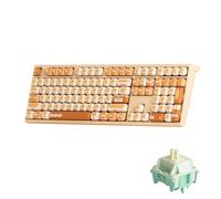 AKKO x MG108B Bun Wonderland Mechanical Keyboard Hot-Swappable Multi-Mode Gaming Keyboard with PBT Dye-Sub MOG Profile Keycaps Pre Lubed Cilantro Switch