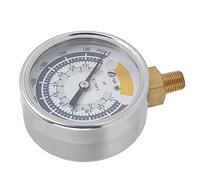 AKLOSIPY 0-14psi Vacuum Gauge, High-Precision Measuring Tool, 304