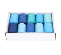 AKLOSIPY 10 Rolls Sewing Thread Set with Storage Box | 1000 Yards Total for Household DIY Crafts