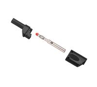 AKLOSIPY 10 Sets 4mm Banana Plug Insulated Connector Pure Copper Plated Lantern Test Adapter with Housing for Multimeter Electronic Equipment Compatible with 22.160 21.430 Standard (Black)