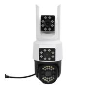 AKLOSIPY 1080P PTZ Outdoor Security Camera, WiFi 360 Degree Human Detection APP Remote Sharing, with Large Aperture Lens for Yards Factories Warehouses Stores (GB Plug)