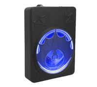 AKLOSIPY 10in Underseat Active Car Subwoofer, 1200W Peak Power Built in Amplifier, Cast Aluminum Shell with LED Lights, Adjustable Bass Boost and Gain, Low Pass Filter, for Car Truck (Colorful)