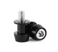 AKLOSIPY 10mm Swingarm Spools Firestorm Swingarm Spools Er6 e Swing Arm Spool Sliders Stand Bobbins - Fits S1000RRZX10RZ800and More - Easy Installatio OolsZ1000 Bobbinsmotorcy (10MM black)