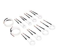 AKLOSIPY 10Pcs High-Temperature Induction Heater Coil Kit with Brass Wire for Removal, Versatile Heating Solutions, and Insulated