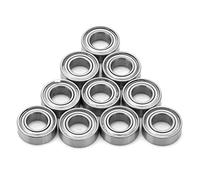 AKLOSIPY 10pcs R166ZZ 4.7629.5253.175mm High-Speed Deep Steel Bearings for Radial and Axial Loads