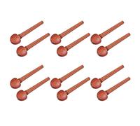 AKLOSIPY 12Pcs Rosewood Tuner Peg Set - Convenient String Tuning Tools for Musicians, Easy to Install & Aesthetic Accessory
