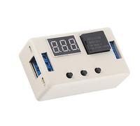 AKLOSIPY 12V Timer Relay Module with LED Display for Automation Control, Featuring Memory Retention and Enhanced