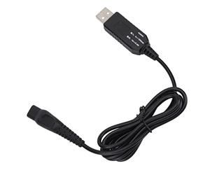 AKLOSIPY 15V USB Charging Cable Cord Compatible with HQ8505, Replacement Power Adapter Wire for HQ6 HQ7 HQ8 HQ9 RQ10 RQ11 RQ12 HS8 RQ3 PT7 S5000 Series Electric Razors Beard Trimmers,