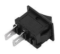 AKLOSIPY 20PCs KCD11 2-Pin Rocker Switch On/Off 2-Position Nylon for Household Appliances and Industrial Equipment