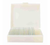AKLOSIPY 20pcs Microbiological Specimens Slides with Optical Clarity and Safe Packaging