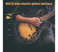 AKLOSIPY 2Pcs 6mm Metal Electric Guitar Bass Dome Knobs Volume Control Replacement