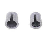 AKLOSIPY 2pcs Battery Terminal Shims Battery Post Shims Connector for Positive Negative Post Connection with Aluminum Alloy for Cars Trucks RVs Boats