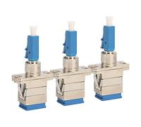 AKLOSIPY 2pcs LC Male to SC Female Adapter - High Accuracy, Low Loss, Compact Design for Optical Maintenance and Telecommunications