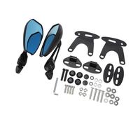 AKLOSIPY 2Pcs Motorcycle Rear View Mirror Set with -, HD Image for X? 300 2023 Left and Right
