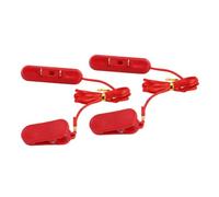 AKLOSIPY 2pcs Treadmill Key Emergency Stop for ProForm Sole Horizon Flat Oval Prong 66x17mm Running Machine