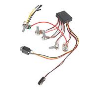 AKLOSIPY 3-Way Amplifier Wiring Harness Kit for Electric Guitar & Bass - Circuit Connection & Potentiometer Design