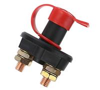 AKLOSIPY 300A -Duty Battery Isolator Disconnect Off Kill Switch for Auto Car Truck Boat with Removable Key (Black)