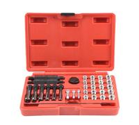 AKLOSIPY 33PCS Glow Plug Thread Repair Kit, Steel Tool Set for Cylinder Head Thread Re Threading Repair Restore, Durable with Fast and Effective Remedy for Damage, Includes Blow Molded