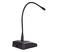 AKLOSIPY 360 Wired Gooseneck with XLR to 6.35mm Cable No Cancelling Commercial Mic for Lecture and Conference Corded Condenser Mic