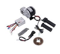 AKLOSIPY 36V 350W Electric Brushed Motor Kit with Controller, Chain, Handlebar, and Reversible Features for Enhanced Performance