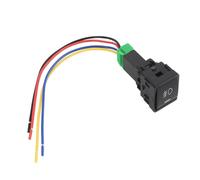 AKLOSIPY 4 Pole 12V Push Button Switch Channel Toggle Rocker with LED Indicator for Altima Juke Murano Rogue Pathfinder Kicks Note