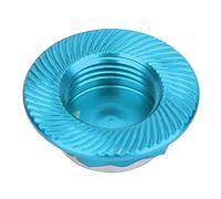 AKLOSIPY 4Pcs 17mm Aluminium Alloy - Wheel Hub Nut Accessories for /8 RC Car Model - Lightweight, and Compatible with Major Brands (Blue)