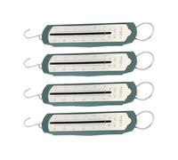 AKLOSIPY 4pcs Premium Spring Dynamometer High Accuracy Portable Scale for Physics Experiments and Demonstrations (2.5N)