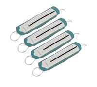 AKLOSIPY 4pcs Premium Spring Dynamometer High Accuracy Portable Scale for Physics Experiments and Demonstrations (1N)