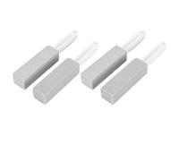 AKLOSIPY 4Pcs Pumice Stone Toilet Brush with Handle for Easy Stain Removal, Safe and Bathroom Cleaner