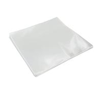 AKLOSIPY 50Pcs Record Sleeves Resealable OPP Plastic Covers for 12 Inch Singles & Doubles - & Scratch