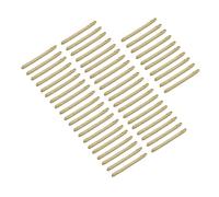 AKLOSIPY 50pcs Tea Stem Stud Earrings for Women, Thin Tea Stick Earrings for Newly Pierced Ears, Inflammation & Promote Healing, Gentle Ear Hole Care with Hygienic Plastic Case (Standard)