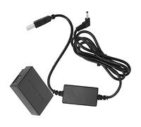 AKLOSIPY 55.5V USB Drive Cable DC Coupler LPE17 Dummy Battery for M3 M5 M6 Cameras with