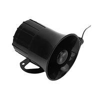 AKLOSIPY 6 Mono Horn Speaker 110dB, Universal 12V Loudspeaker for Motorcycle, Car, Excavators & More, Easy Install PA System