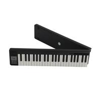 AKLOSIPY 88-Key Folding Electronic Piano with, Rechargeable Digital Keyboard with 128 Tones, Built-in Speakers, Headphone, USB Connectivity, Portable Design for Practice, Travel, and