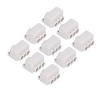 AKLOSIPY 9Pcs Mystical/Fantasy Retardant T Type High Power Cable Connectors 400V 60A ABS Splitters for Safe Connections