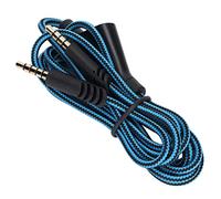 AKLOSIPY A10 A40 A40TR Replacement Cable with Inline Volume Control for PC - Flexible and Sound Cord (Silent function-blue)