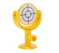 AKLOSIPY ADSmini108 60mm Total Station Reflection Target with +2mm Prism Constant - High-Visibility Yellow Reflective Target with Crosshair Grid for TS03 TS07 TS10 TS60 FlexLine Tunnel