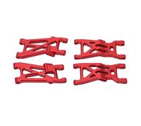 AKLOSIPY Aluminum Alloy RC Suspension Arm Set for LOSI /10 22S 2WD Cars - & Easy to Install Red Upgrade Parts (Red)