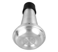 AKLOSIPY Aluminum Trumpet for Clear Sound - Practice with Rubber Guard, Ideal for Home and Performance Use