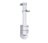 AKLOSIPY Antenna Pole Installation Kit for V2 Dish with Wall Mount Bracket & U Screws, Ideal for Outdoor TV Antennas