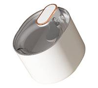 AKLOSIPY Automatic Pet Fountain with Large Capacity, Triple Filtration & Quiet Motor for Cats and Dogs - Safe & Easy to (White)