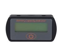 AKLOSIPY Battery Capacity Indicator Meter for Car & RV - Real Time Display, Green Light Show, Safe & ABS (12V)
