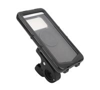 AKLOSIPY Bike Phone Mount with Sensitive, IPX5, Viewing Angle, Shake Stability for Phones Up to 6.9 Inches (Black)