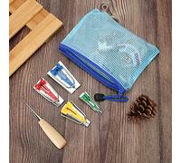 AKLOSIPY Binding Tool Fabric Bias Tape Maker with Storage Bag for Easy Quilting and DIY Sewing Projects (4 Specifications Hemming Set)