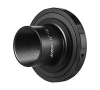 AKLOSIPY Camera Telescope Adapter Ring T2 Mount Adapter for DSLR Cameras with 1.25 Inch Eyepiece Telescopes for Astrophotography Scenery Photography