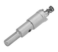 AKLOSIPY Cemented Carbide Hole Saw Cutter TCT Drill Bit Opener for Metal Thick Plate Aluminum Alloy, φ27mm/.06in with Accessories (φ26mm)