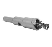 AKLOSIPY Cemented Carbide Hole Saw Cutter TCT Drill Bit Opener for Metal Thick Plate Aluminum Alloy, φ27mm/.06in with Accessories (φ28mm)