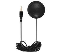AKLOSIPY Desktop Directional Microphone, 360 Degree Clear Audio with Noise Reduction, Non Slip Rubber Base and 2m Cable, with 3.5mm Jack for Video Conference Meeting Recording Webcast