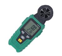 AKLOSIPY Digital Anemometer Handheld Wind Speed Meter with Temperature for HVAC and Outdoor Use